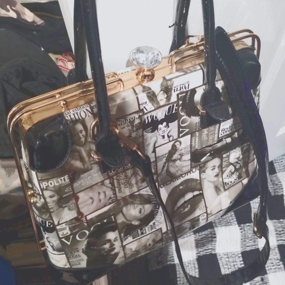 Magazine pocket book with fashion,music, icons Beyonce,Mrs Obama, Rihanna etc